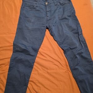 Mavi Men's Deep Blue Slim Jeans